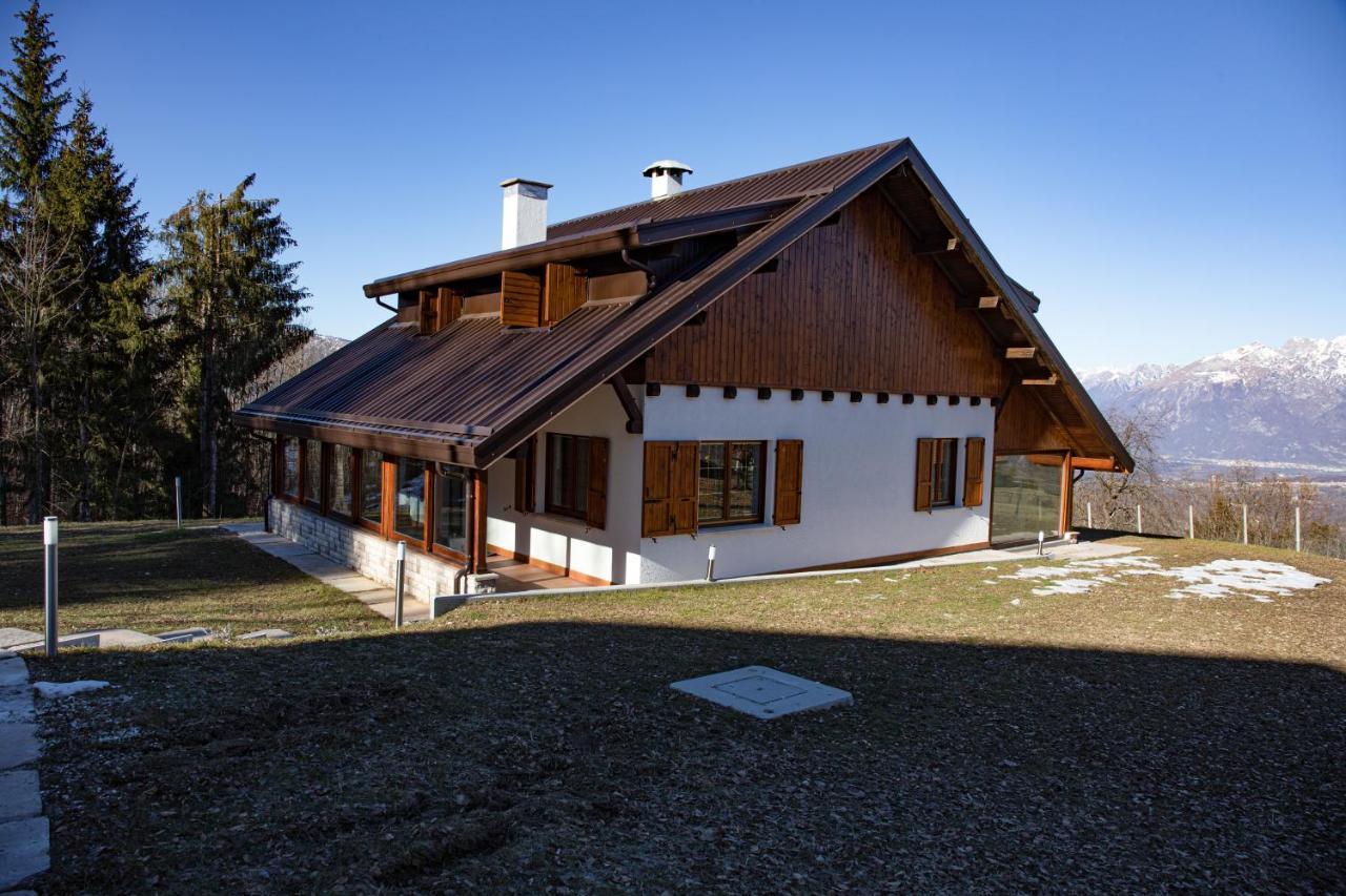 Maison Faganello Chalet Tambre dʼAlpago Dış mekan fotoğraf